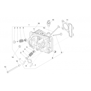Kierownik grupy Piaggio Liberty 50 4-suwowy (IGET Euro 4)