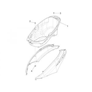 Buddybak Piaggio New Fly 4-suwowy 4-zawór