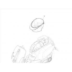 Pudełko na kask Vespa Elettrica 25/KMH SCH E5 2021 (EMEA) 
