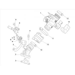 Liberty 125 IGET 4T 3V IE E4 ABS Inlet 2015 - 2019 (EMEA)