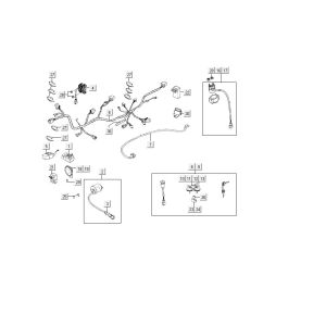 Wiązka przewodów Kymco MXU 150