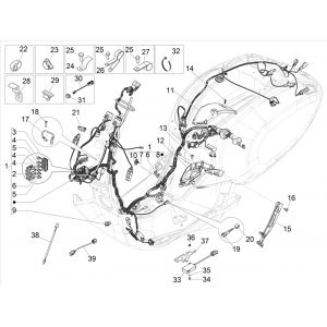 Wiązka przewodów Vespa Sprint 125 4T 3V IE ABS E5 2021 (EMEA)