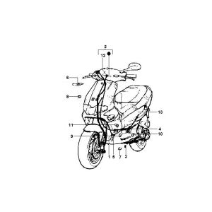 Gilera Runner 98-2005 2-suwowy