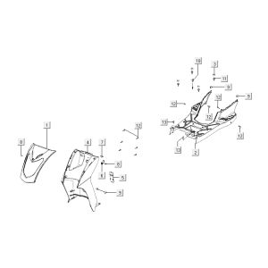 Kymco Agility 10' 4-suwowy ciemnoszary-partsproduct-Kapdelen-Kymco-Agility-10'-4-takt-donker-grijs