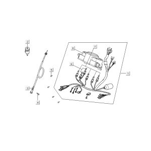 Kymco Agility 10' 4-suwowy ciemnoszary-partsproduct-Kilometerteller-Kymco-Agility-10'-4-takt-donker-gri