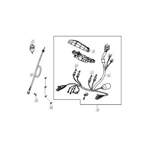 Kymco Carry 4-suwowy czarny-partsproduct-Kilometerteller-Kymco-Carry-4-takt-zwart