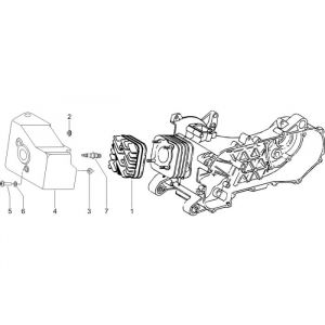 Lodówka Piaggio Liberty 2-suwowy