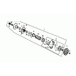 Sprzęgło Sym Allo Euro4 (BK-5560S) Jasne Czarne
