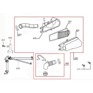 Filtr powietrza Benzhou ZN50QT-36 szampan