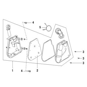 Filtr powietrza Generic Ideo blue 2007 2-suwowy