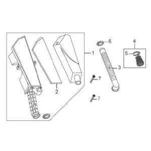 Filtr powietrza Sachs 49er 4-suwowy