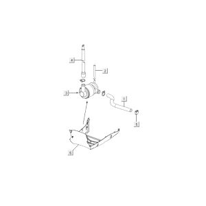 Membrana powietrzna Kymco Agility 10' 4-suwowa ciemnoszary