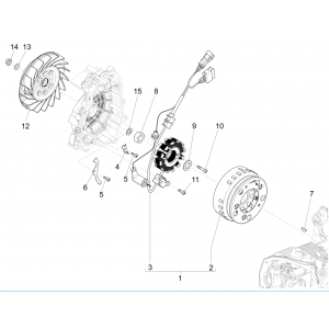 Magnetyczne koło zamachowe Vespa Sprint 125 4T 3V IE ABS