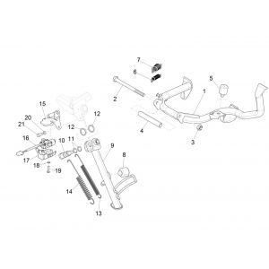 Vespa GTS 125 4-suwowy IE ABS Euro4 średnia średnia 2016-2018