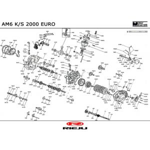 Silnik Rieju RR castrol 2001 2-suwowy