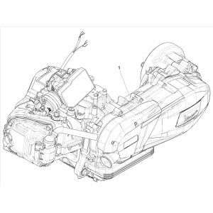 Silnik: Vespa Sprint 125 4T 3V IE ABS E5 2021 (EMEA)