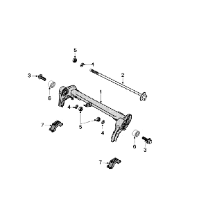 Zawieszenie Silnika Peugeot Speedfight 3 AC Czarne