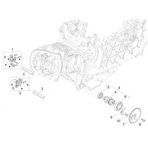 Wałek rozrządu Vespa Sprint 125 4T 3V IE ABS E5 2021 (EMEA)