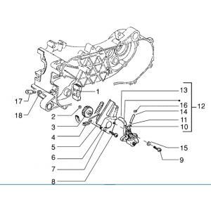 Pompa oleju Piaggio Zip RST 