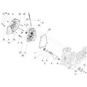 Vespa Sprint 125 4T 3V IE ABS E5 2021 (EMEA) filtr oleju