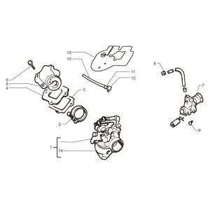 Pompa olejowa Beta Ark-Tribe AC biała 2009 2-suwowa