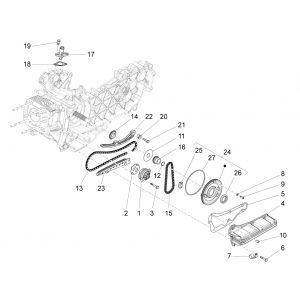 Pompa olejowa Vespa Sprint 125 4T 3V IE ABS E5 2021 (EMEA)