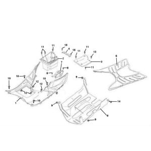 Pod spoiler- Treeboard Berini Speedy 4-suwowy