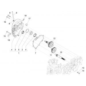 Skrzynia biegów Vespa Sprint 125 4T 3V IE ABS E5 2021 (EMEA)