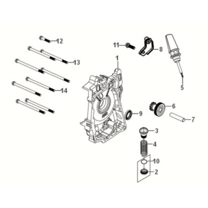 Osłona korby R. Sym Orbit III 50 E5
