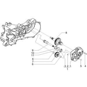 Skrzynia biegów Vespa Sprint 2-suwowy