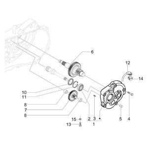 Piaggio Liberty 4-suwowa końcowa przesyłka