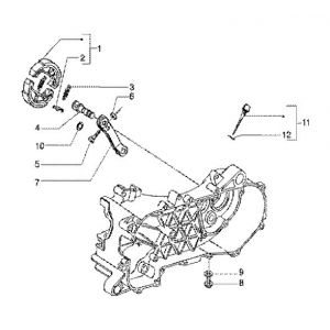 Zacisk hamulcowy Gilera Runner 180cc FXR 2-suwowy