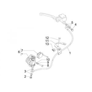 Zacisk hamulcowy Vespa S 2-suwowy