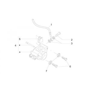 Hamulec Piaggio Zip 2000 2-suwowy AC