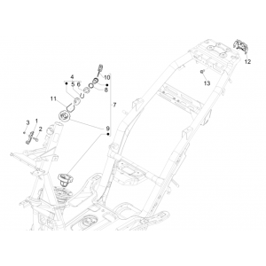 Piaggio NRG Power 50 2-suwowa blokada zapłonu LC Euro 4