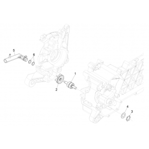 Piaggio NRG Power 50 2-suwowa pompa wodna LC Euro 4
