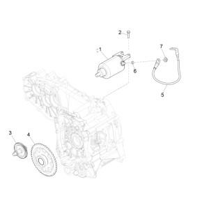 Rozrusznik - rozrusznik Vespa GTS 300 Super HPE 4V IE ABS Euro 5 2020-2022