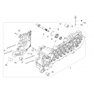 Carter Piaggio Typhoon 50 2-suwowy Euro 4 2018-2020