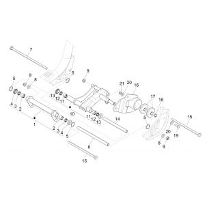 Piaggio Liberty 125 4-suwowy 3V IE ABS wahacz (IGET Euro 5)
