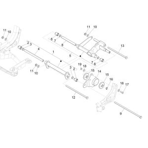 Piaggio Medley 125 ABS E5 2021-2022 (EMEA) czarny