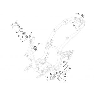 Zamki Liberty 125 IGET 4T 3V IE E4 ABS 2015 - 2019 (EMEA)