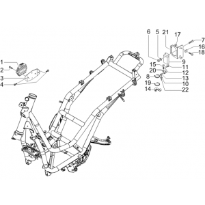 Regulator napięcia - Cewka zapłonowa HS Piaggio Beverly 500 E3 2007-2012