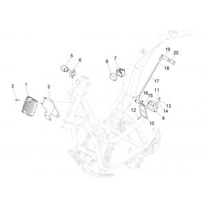 Regulator napięcia Piaggio Beverly 300 IE ABS E4 2016 - 2020 (EMEA)