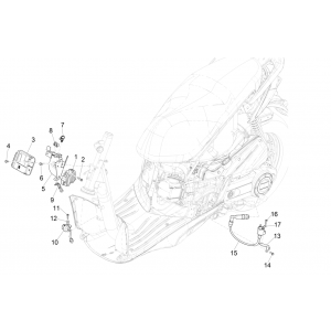 Regulator napięcia Piaggio Liberty 50 4-suwowy (IGET Euro 4)