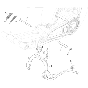 Standardowy/S Vespa Erica 45KM/H E5 2021 (EMEA)