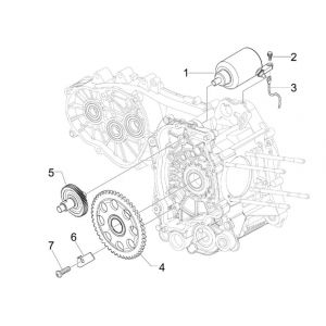 Rozrusznik - bendix GTS 125 PL