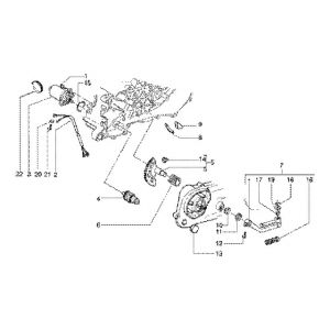 Rozrusznik Gilera Runner 180cc FXR 2-suwowy