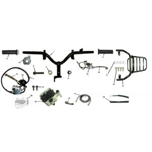 Kierownica- Tylna Zacisk Hamulca Riva Sport VX50S 4-suwowy