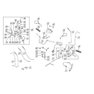 Kierownica/akcesoria Kymco MXU 150