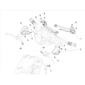 Przełączniki kierownicze Vespa Elettrica 25/KMH SCH E5 2021 (EMEA) 